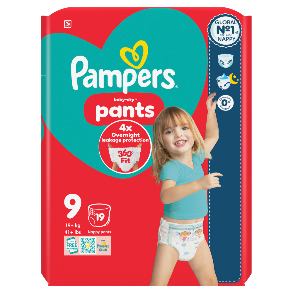 Pampers Baby Dry Pants Size 9 12pack