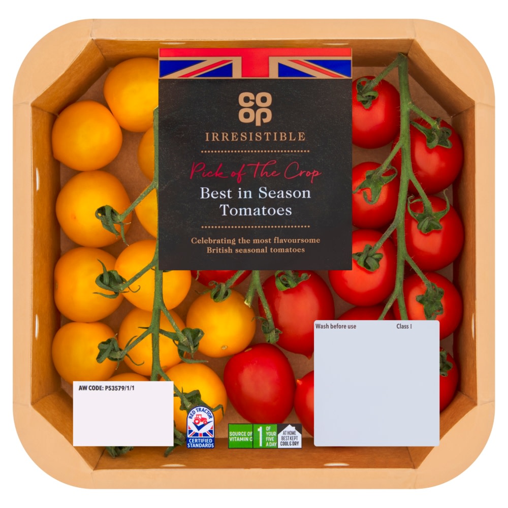 Co-op Irresistible Best of British Tomatoes 400G