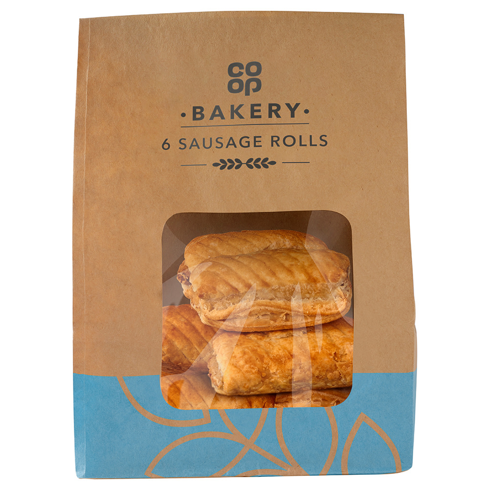 Coop Sausage Rolls 6s Coop