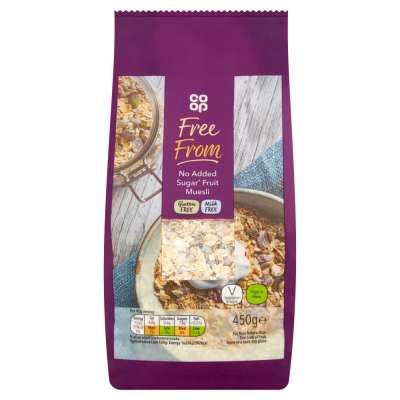Co-op Free From Fruit Muesli 450g - Gluten and Milk Free