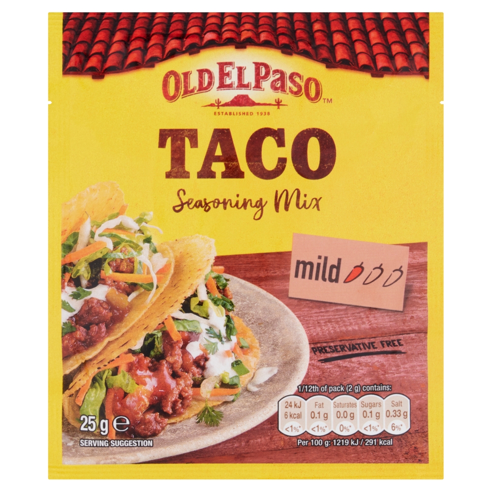 Old El Paso Original Taco Seasoning Mix 25g