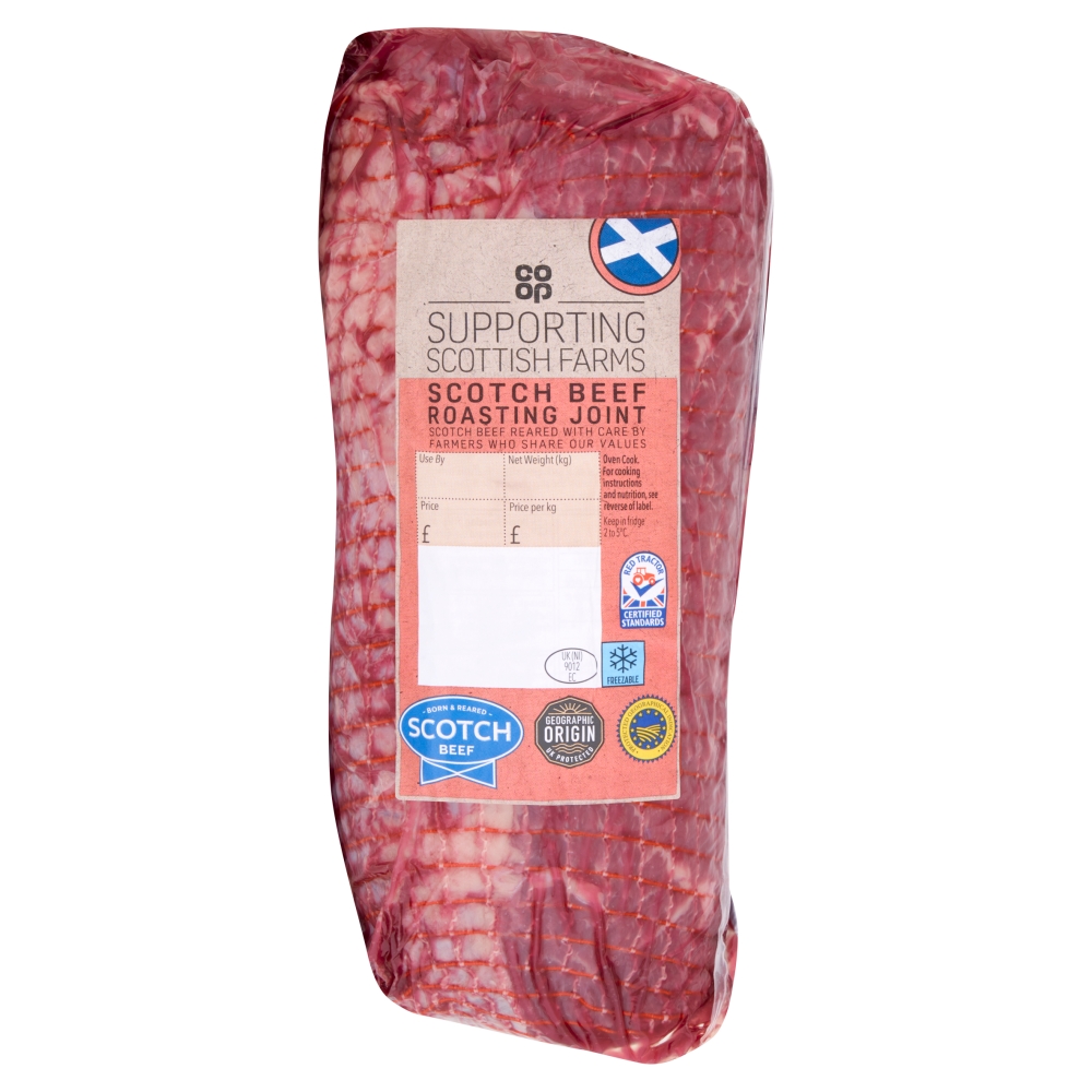 Coop Scotch Rolled Beef Brisket Avg 1.2kg
