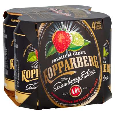 Kopparberg Strawberry & Lime 4 x 330ml