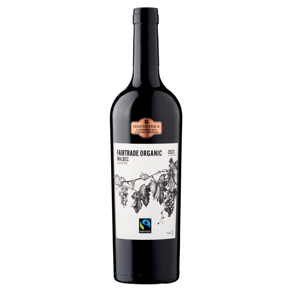 Co-op Fairtrade Irresistible Organic Malbec 75cl