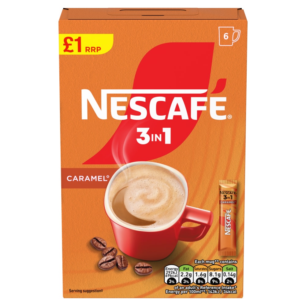 Nescafe 3in1 Original 6 x 16g