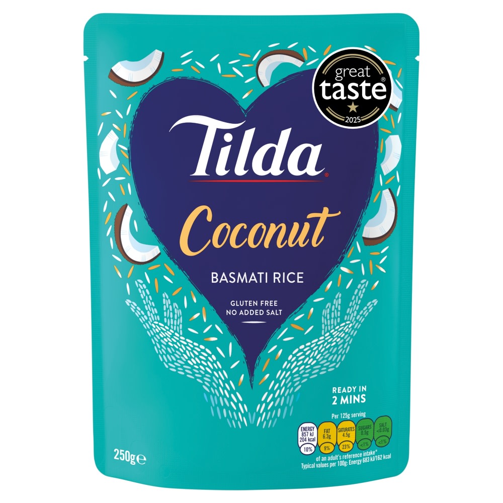 Tilda Coconut Basmati Rice 250g