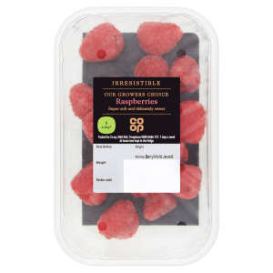 Co-op Irresistible Raspberries