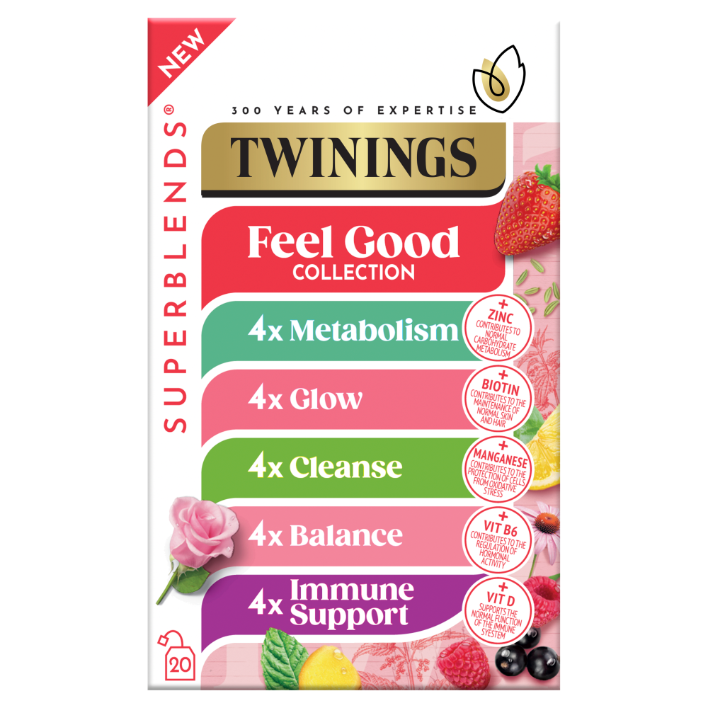 Twinings Superblends Feel Good Collection  