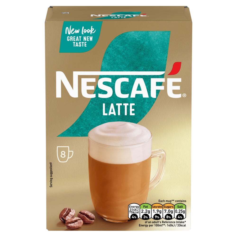 Nescafe Latte 8s 144g - Co-op