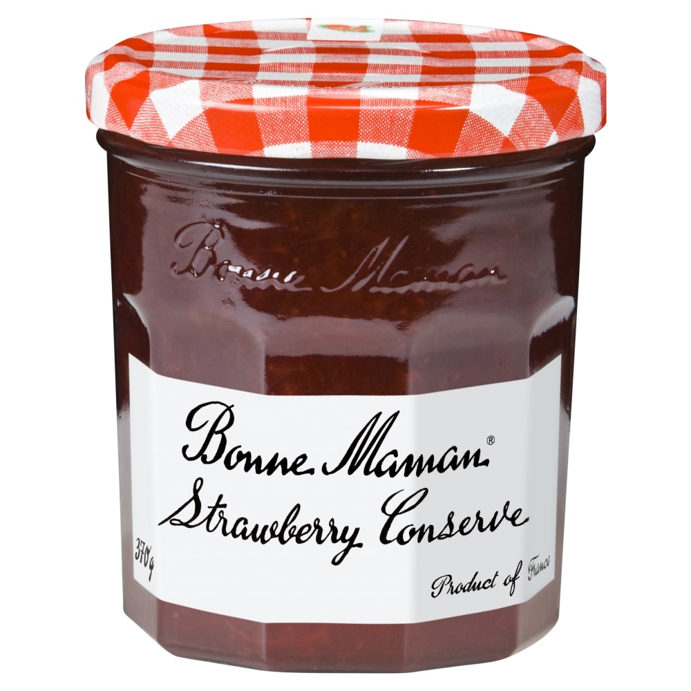 Bonne Maman Rhubarb and Strawberry Conserve 370g