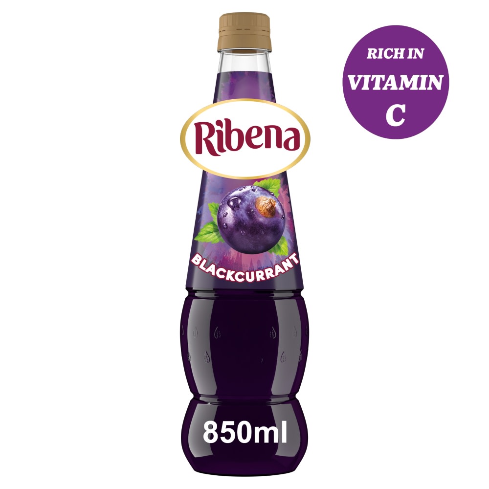 Blackcurrant Squash No Added Sugar 850ml