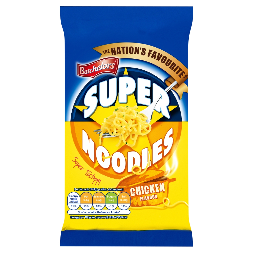 Batchelors Super Noodles 90g Chicken Flavour