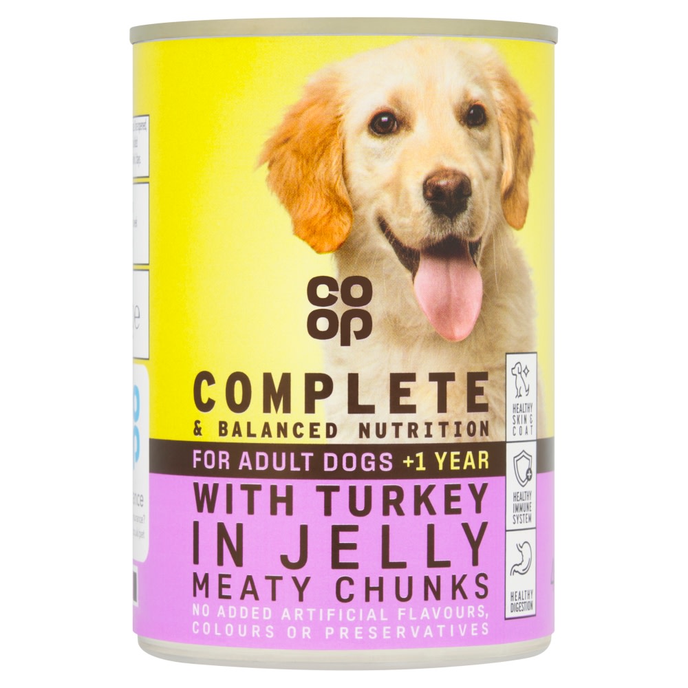 Co-op Meaty Chunks in Jelly with Turkey 400g