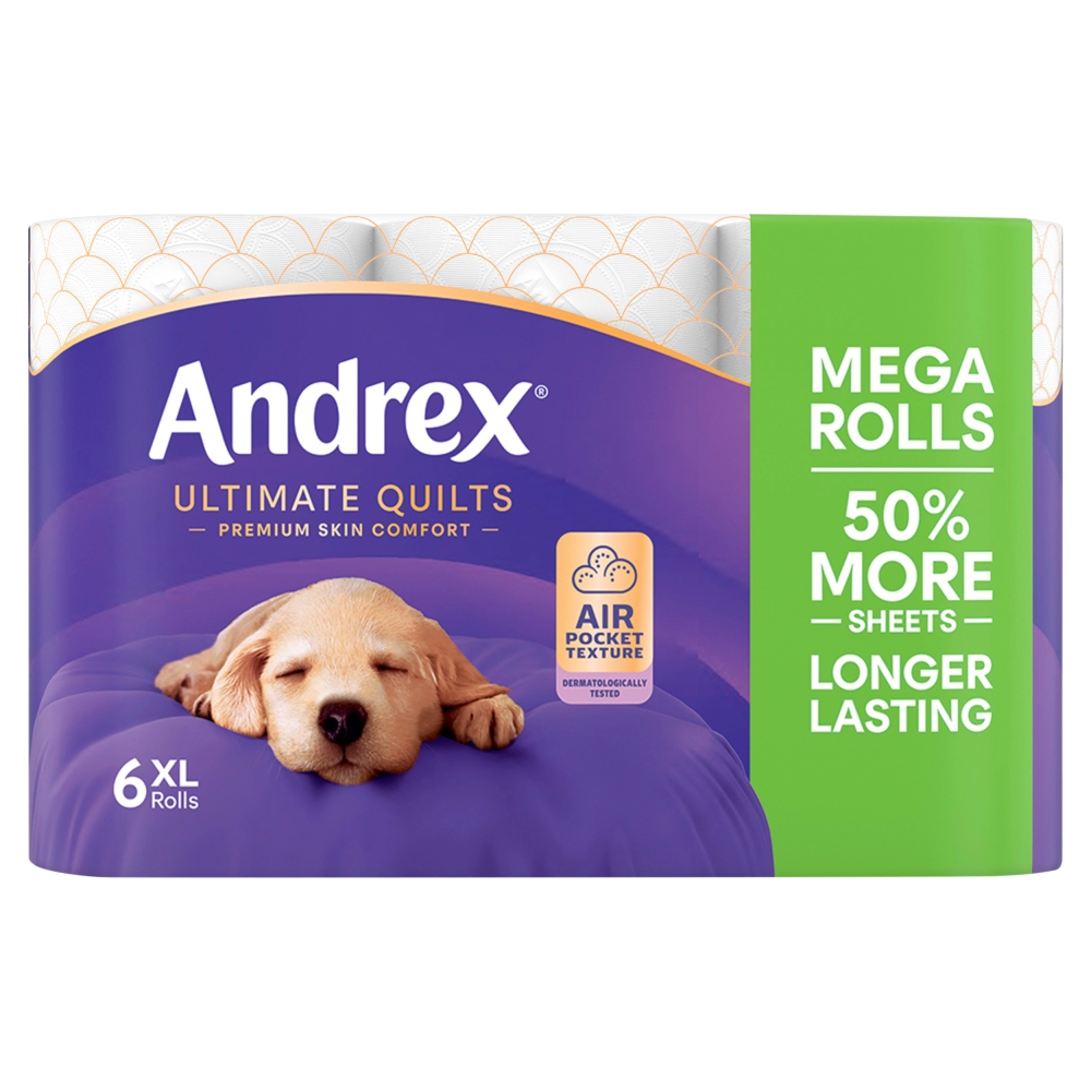 Andrex Ultimate Quilts Mega 6 pack
