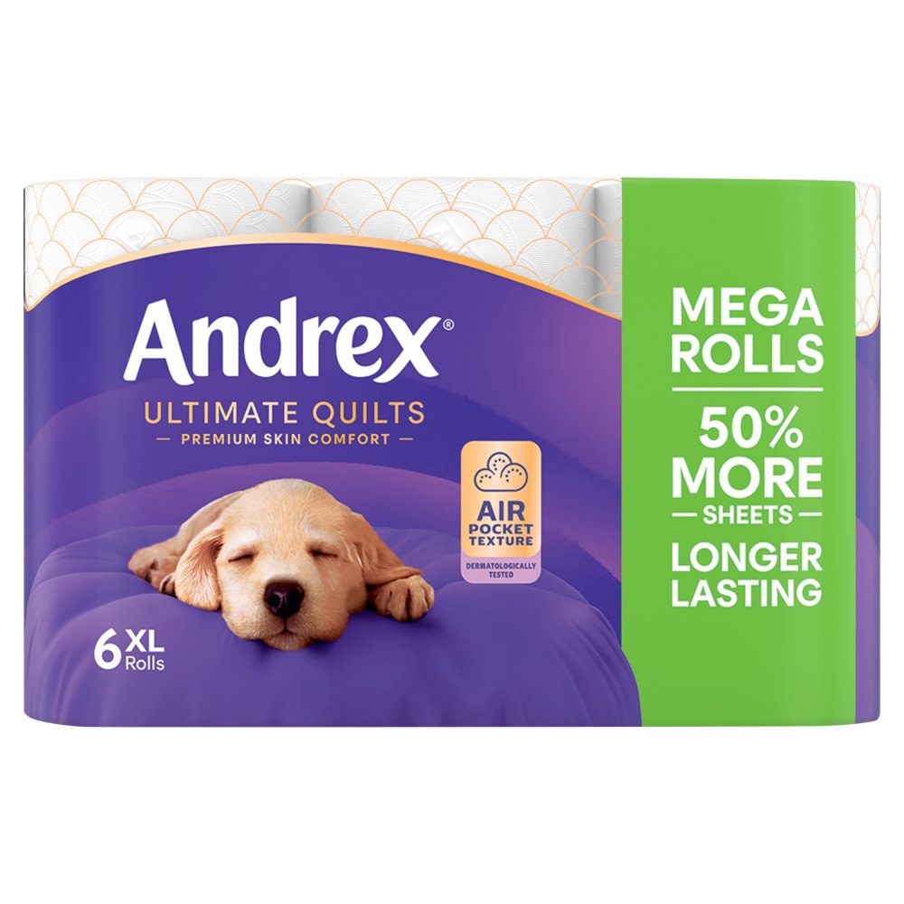 Andrex Complete Clean Toilet Roll