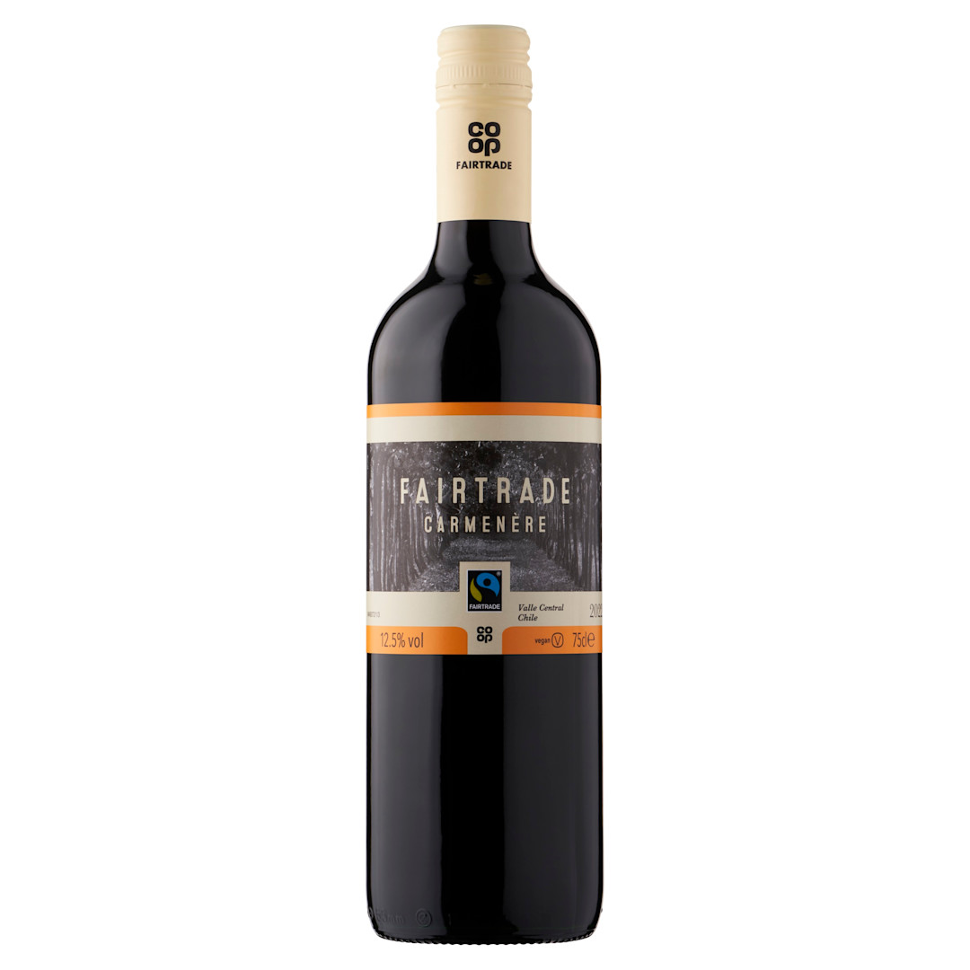 Co-op Fairtrade Carmenere Chile 75cl