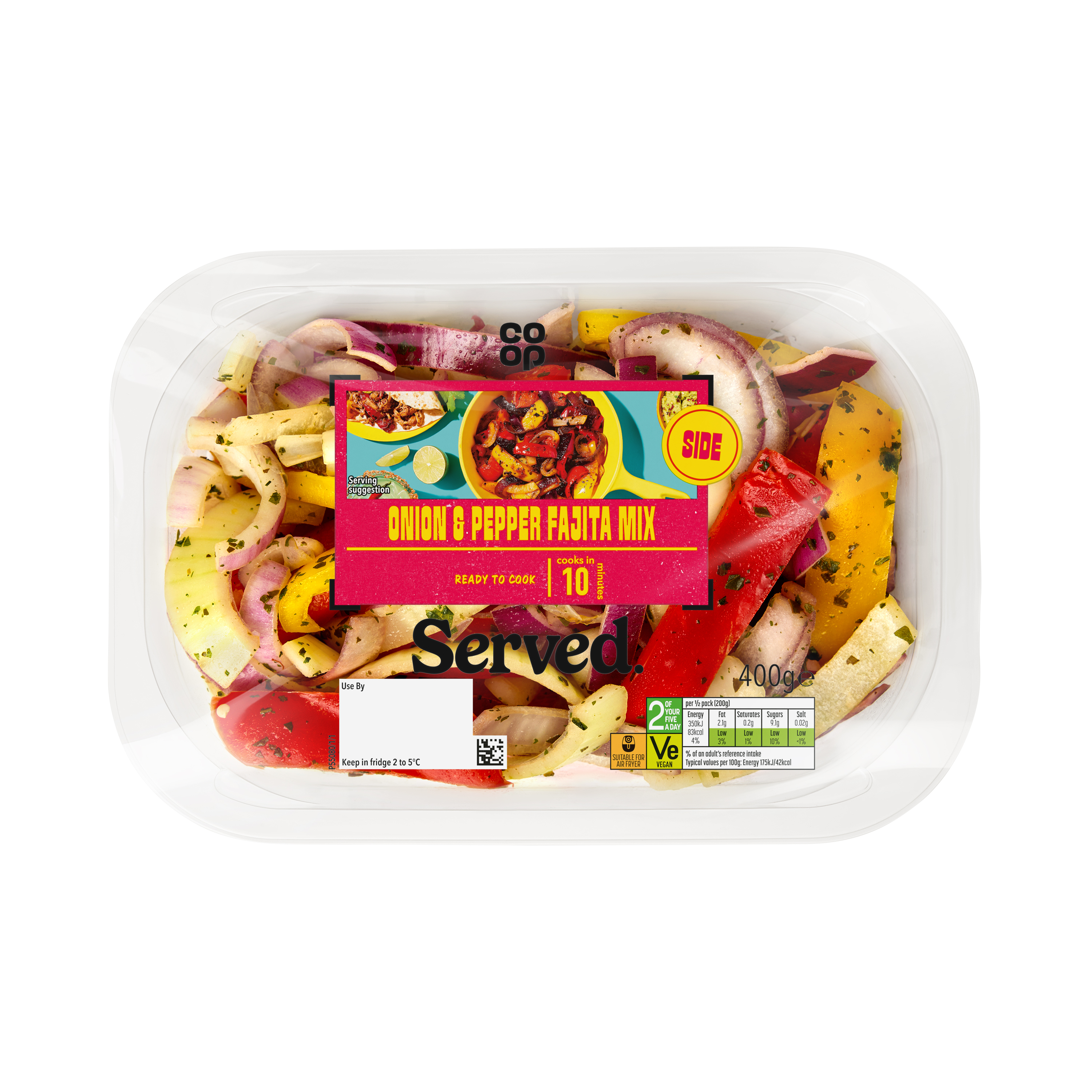 Co-op Fajita Vegetables 400g