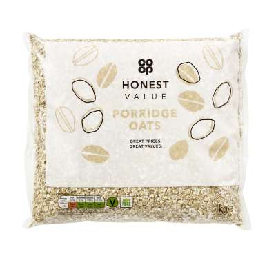 Co-op Honest Value Oats 1kg