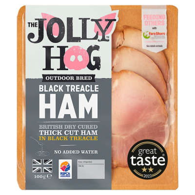 Jolly Hog Black Treacle Ham 100g