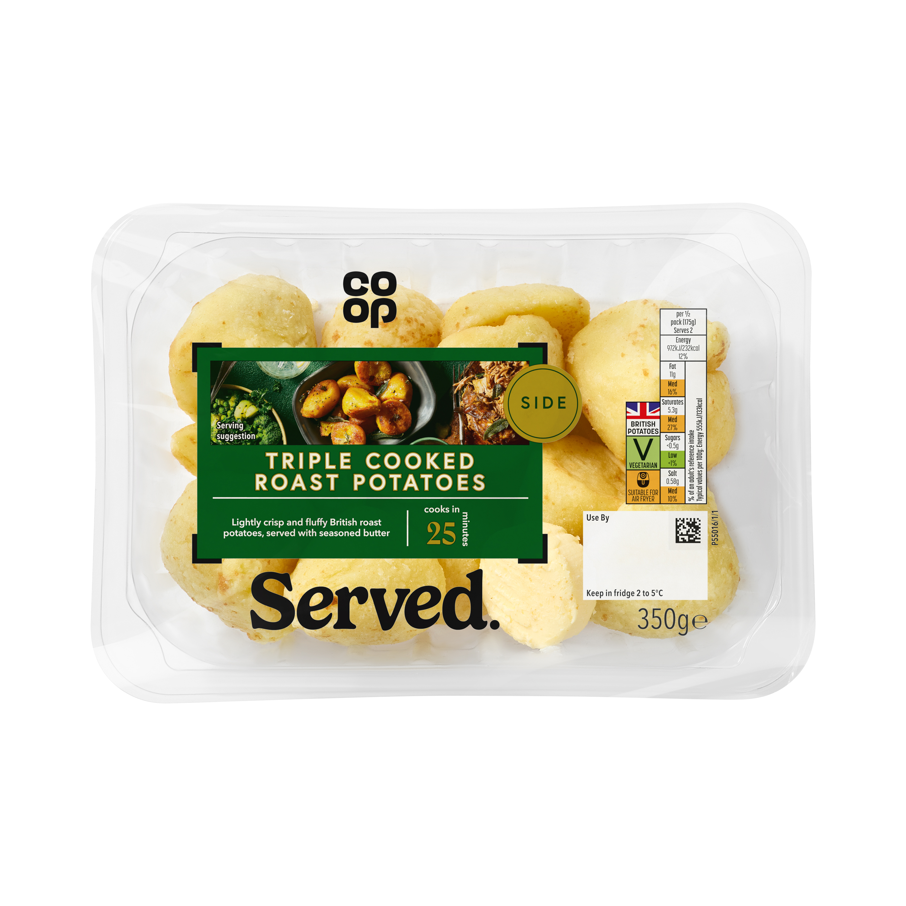 Co-op Roast Potatoes 350g