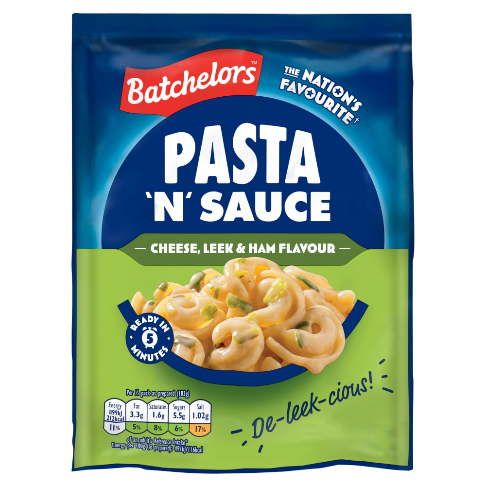 Batchelors Pasta N Sauce Cheese, Leek and Ham