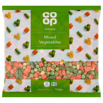 Co-op Mixed Veg 750g