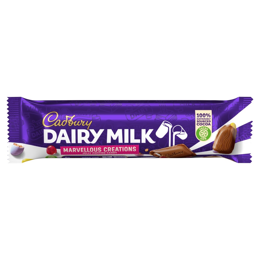 Cadbury Marvellous Creations Jelly Beans and Popping Candy 47g