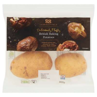 Co-op Irresistible Baking Potatoes 800g