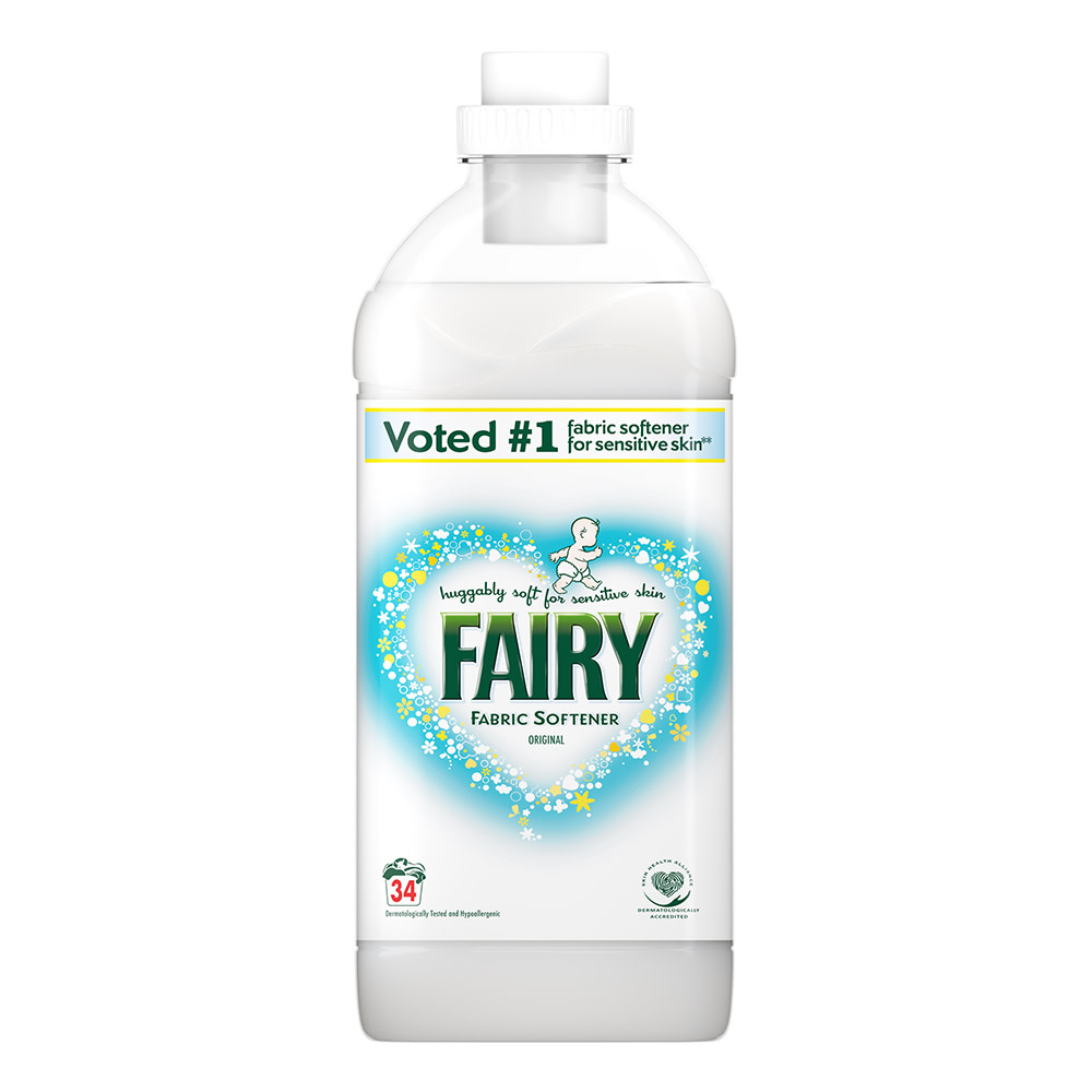 Fairy Fabric Softener Original 34 Washes 1.19ltr Coop
