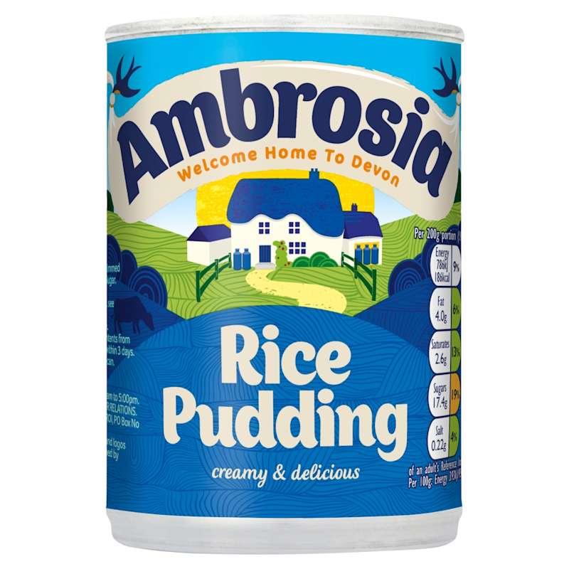 Devon Rice Pudd Ambrosia Creamed Rice Pudding 400g - Co-op