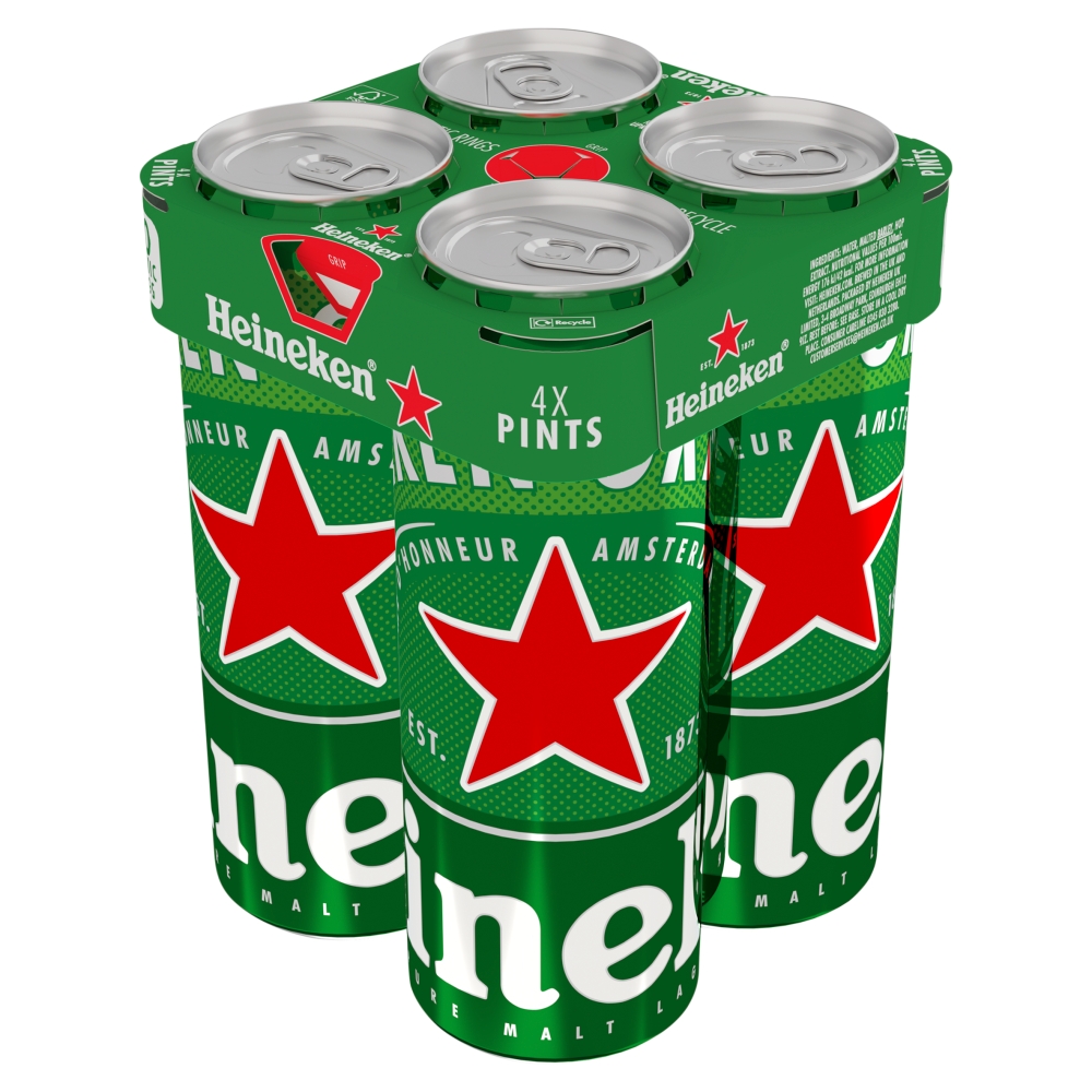 Heineken Cans 4x568ml
