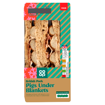Co-op Pigs Under Blankets Sandwich