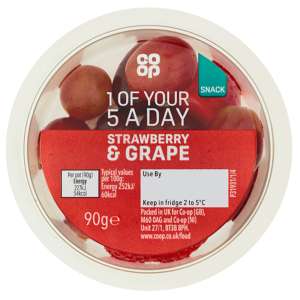Co-op Strawberry and Grape 90g