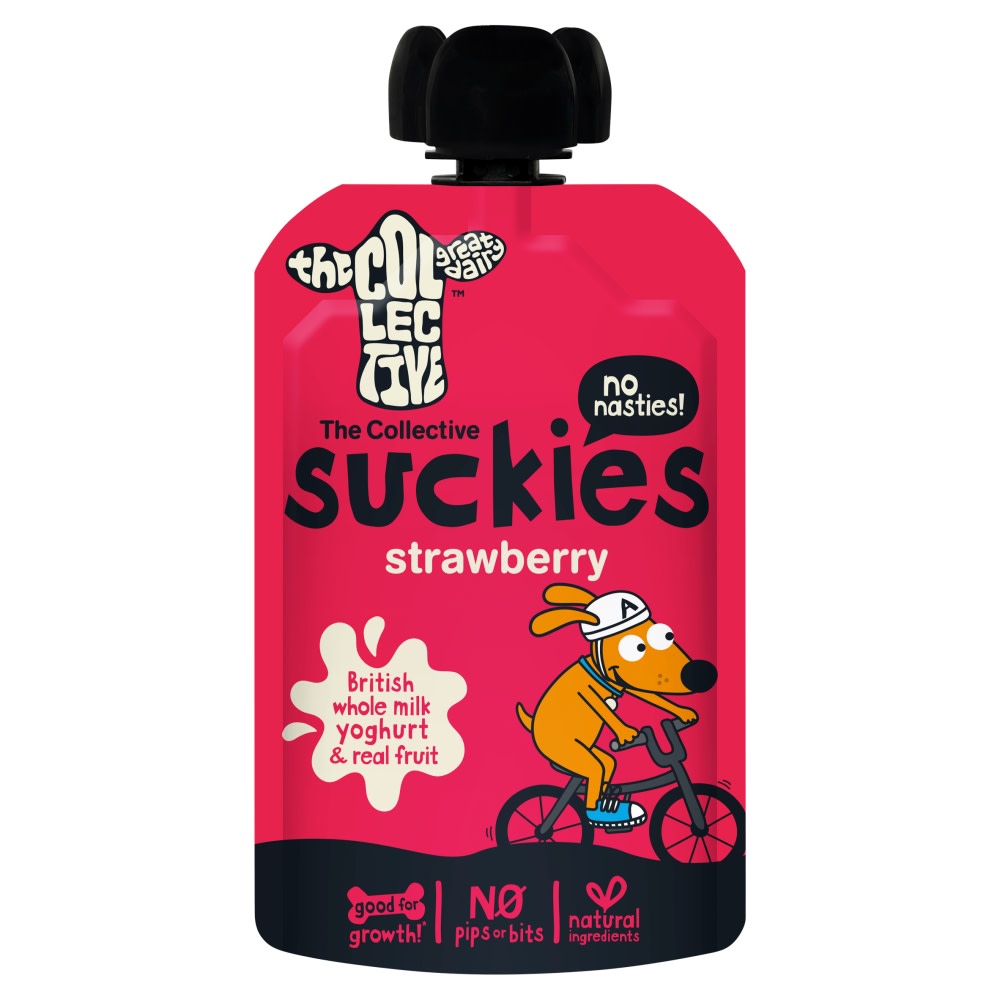 The Collective Suckies Strawberry Yoghurt