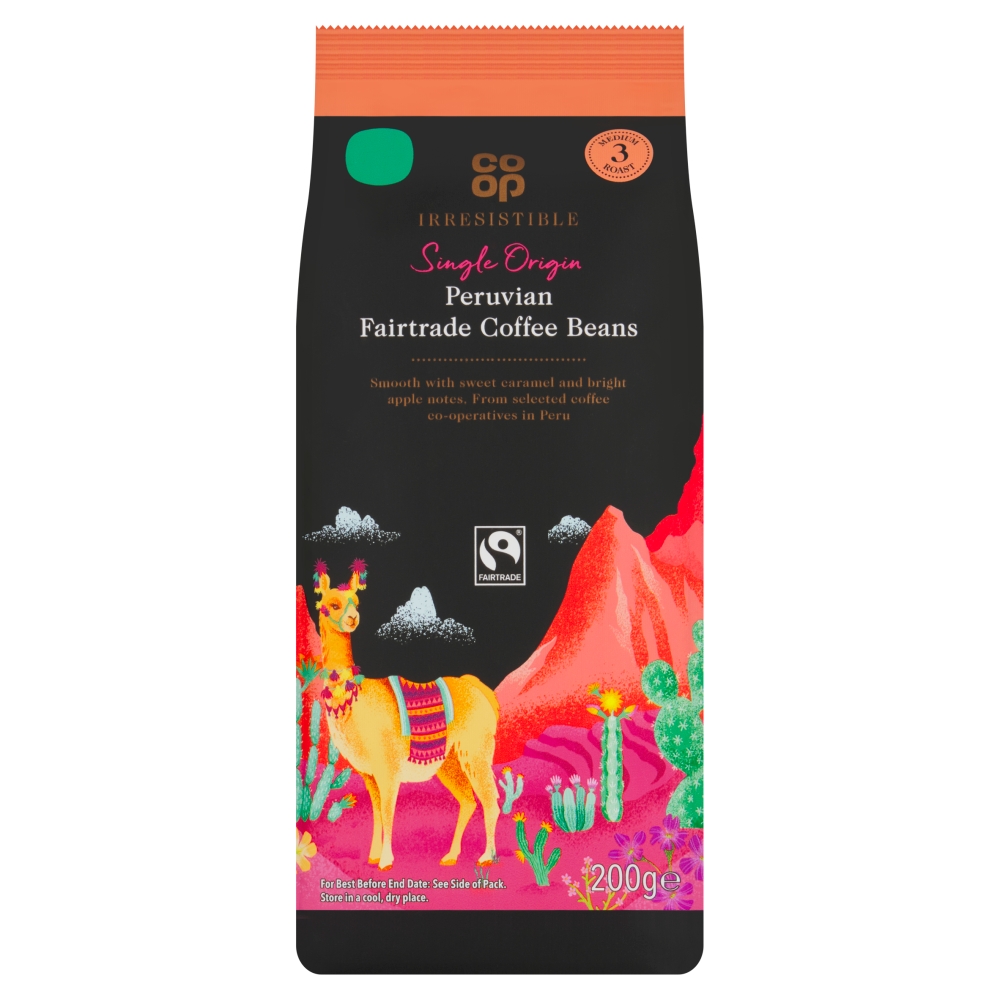 Co-op Irresistible Peruvian Coffee Beans