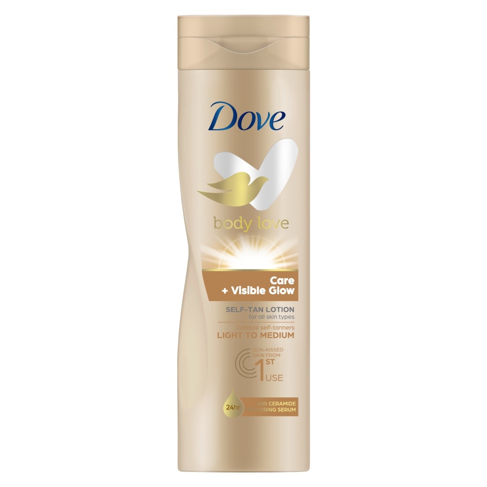 Dove Visible Glow Medium to Dark 250ml