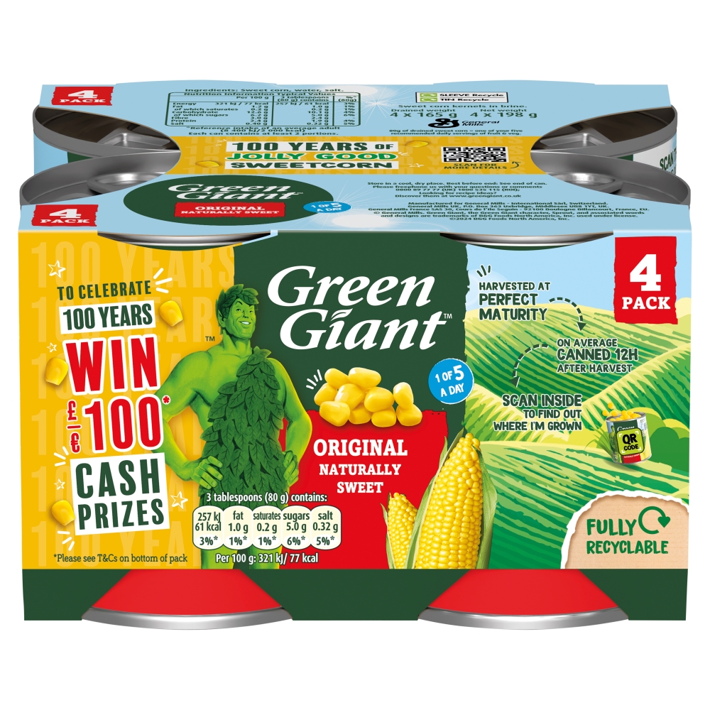 Green Giant Original 4x198g