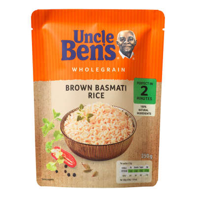 Uncle Ben's Express Brown Basmati Rice 250g