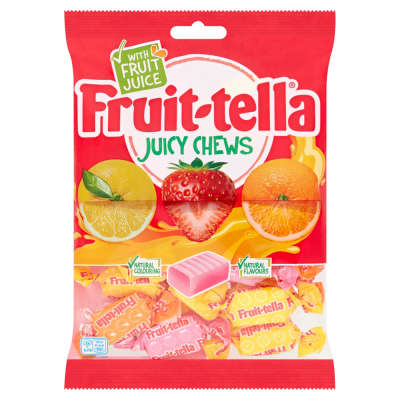 Fruit-tella Juicy Chews Bag 170g