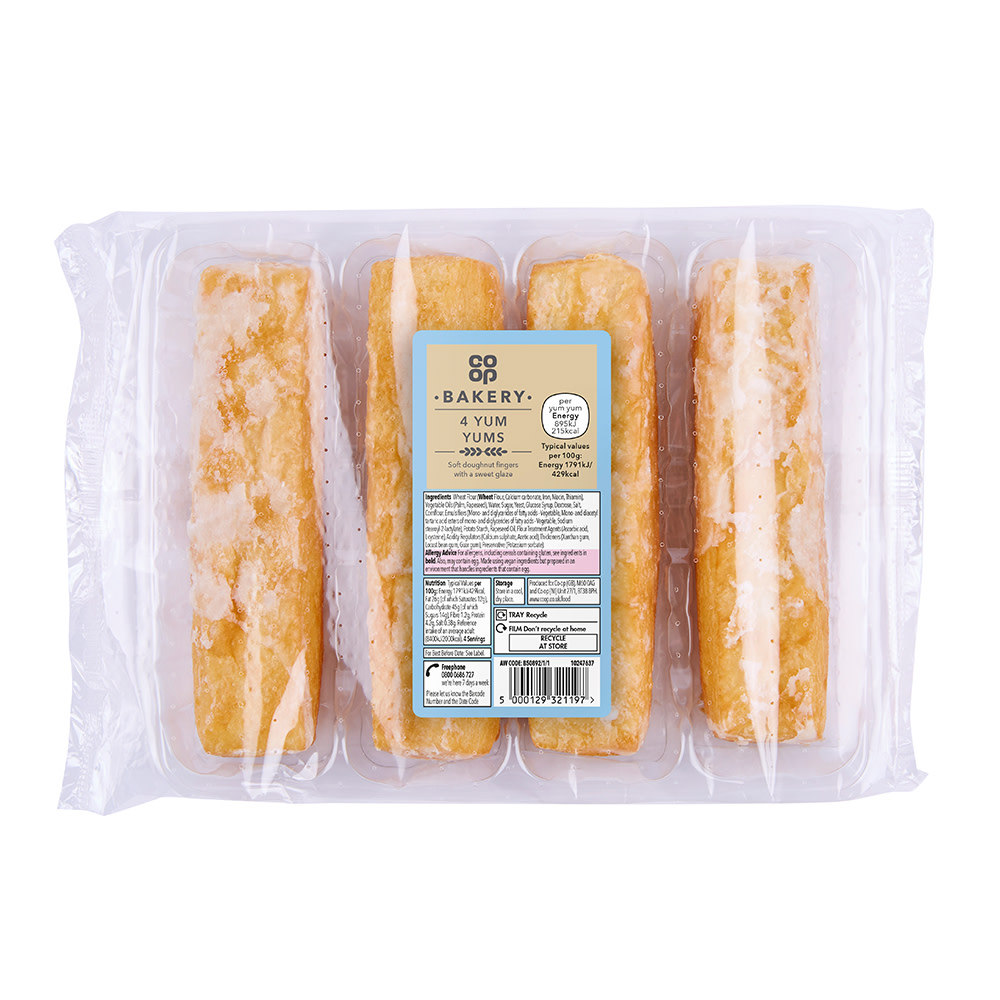 Co-op Bakery Yum Yums 4 Pack - Co-op