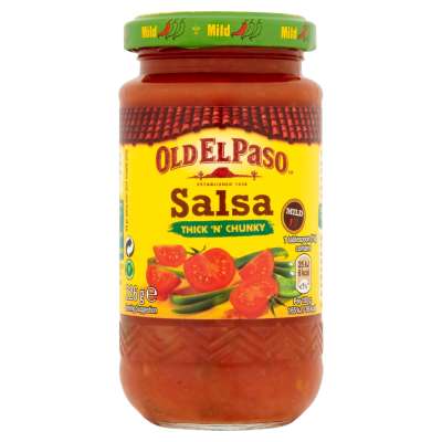 Old El Paso Thick N Chunky Salsa Mild 226g