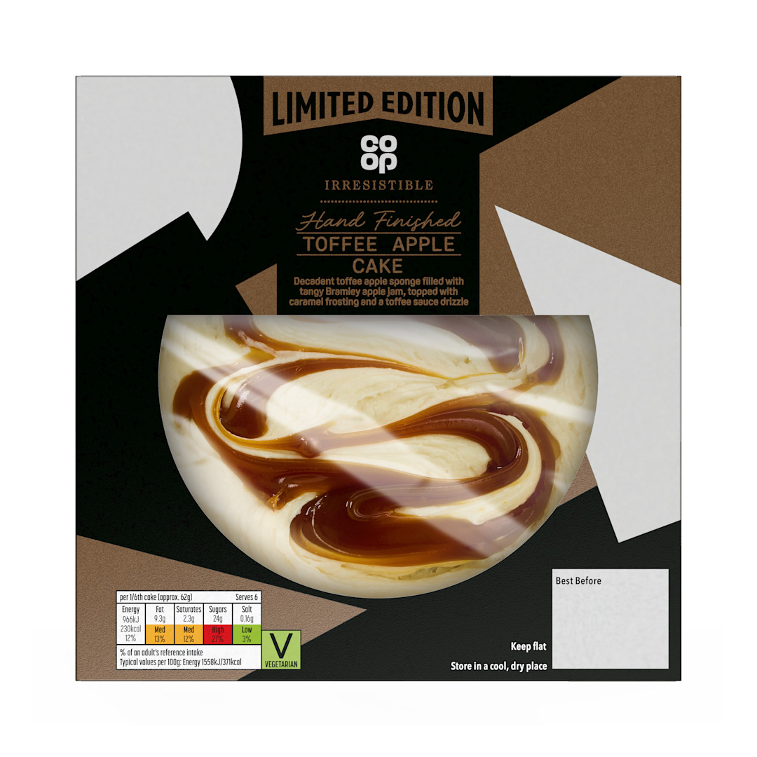 *NEW* Co-op Irresistible Toffee Apple Cake