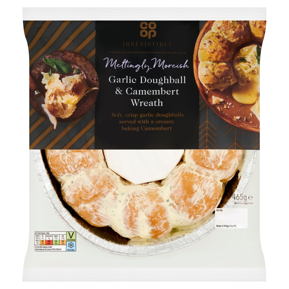 Co-op Irresistible Garlic Doughball Wreath with Camembert​ 