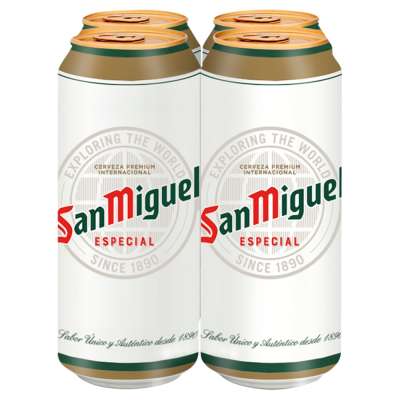 San Miguel Can 4 x 440ml           