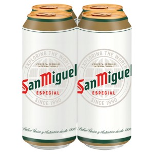 San Miguel Can 4 x 440ml      - Co-op