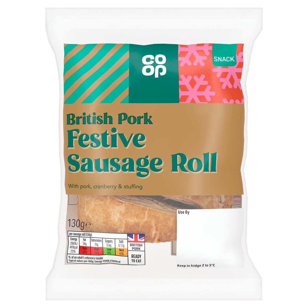 Co-op Festive Sausage Roll 