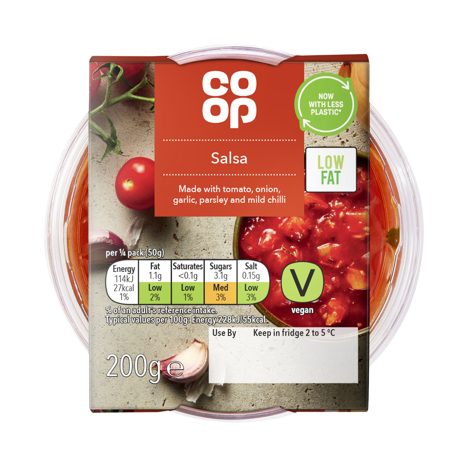 Coop Salsa dip 200g Coop
