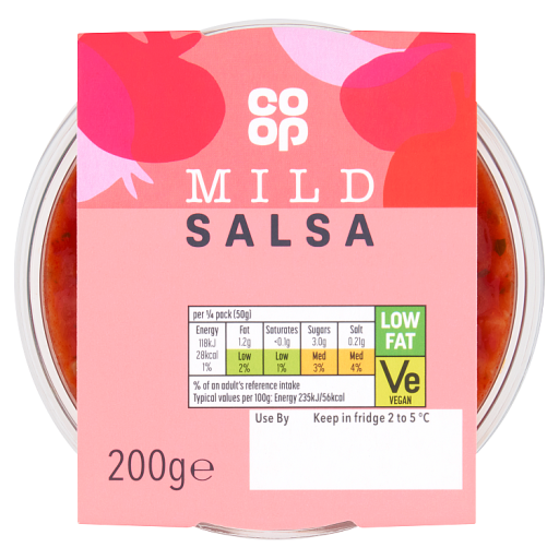 Co-op Salsa dip 200g