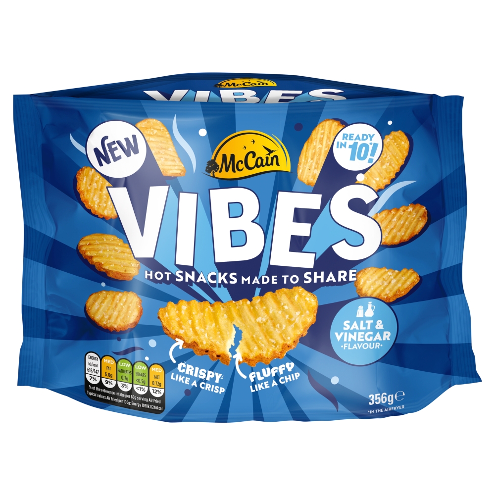 Mccain Vibes Salt and Vinegar 356G