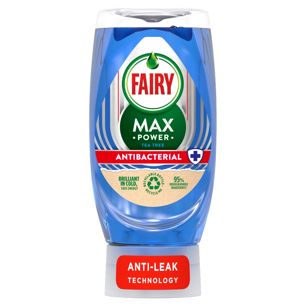 Fairy Max Power Washing-up Tea Tree Liquid 370ml - Co-op